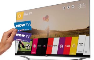 NOW TV voucher codes included with LG TVs subscriber acquisition tactic